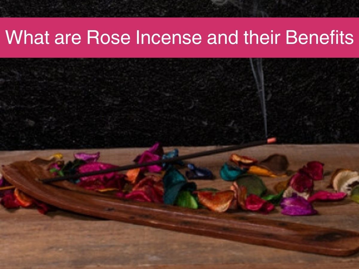 Pink Roses Incence Rocks What are Rose Incense Sticks and their Benefits