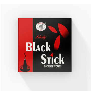 Black Stick Incense Cones