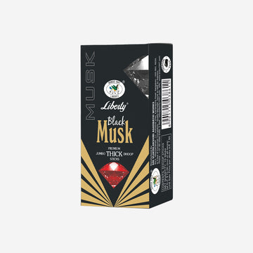 Black Musk Premium Jumbo Thick Dhoop Sticks