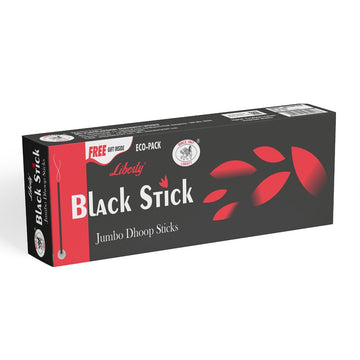 Black Stick Jumbo Dhoop Sticks