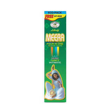 Meera 4 in 1 Incense Sticks Economy Pack