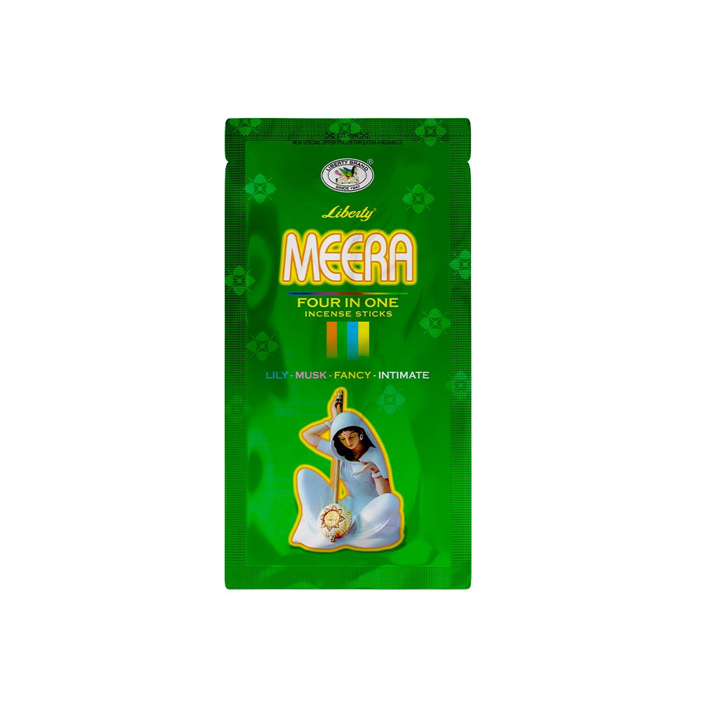 Buy Meera Incense sticks four in one Zipper Pouch
