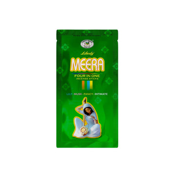 Meera Incense Sticks 4 in 1 Zipper Pouch