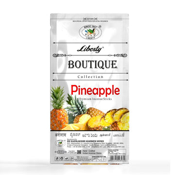 Pineapple Agarbatti Zipper Pouch