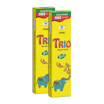 Trio 3 in 1 Incense Sticks Economy Pack