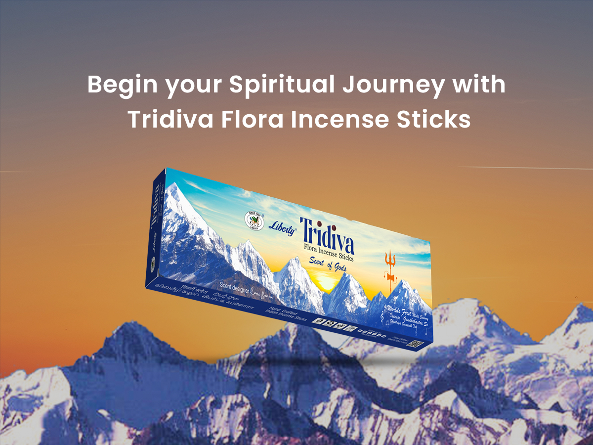 Begin your Spiritual Journey with Tridiva Flora Incense Sticks
