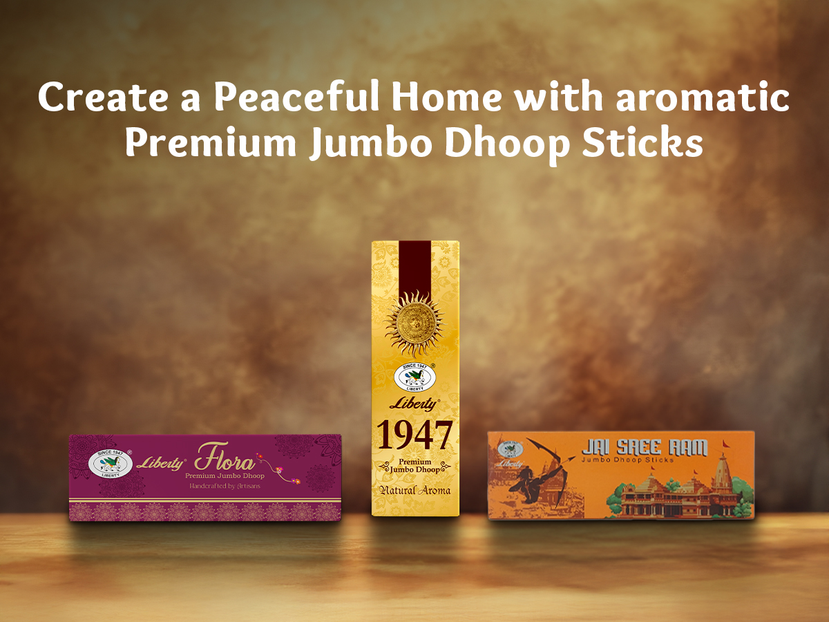 Create a Peaceful Home with Aromatic Premium Jumbo Dhoop Sticks