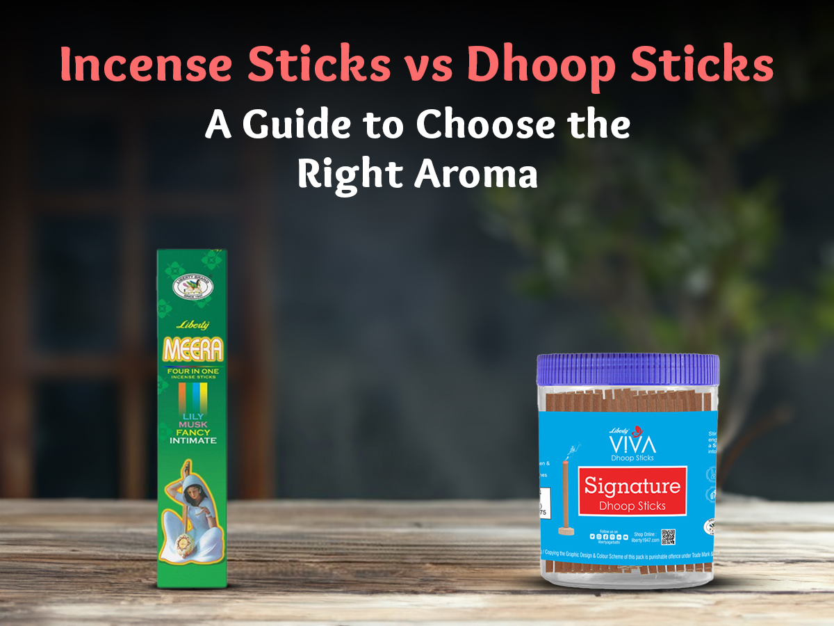 Incense Sticks vs. Dhoop Sticks - A Guide to Choose the Right Aroma